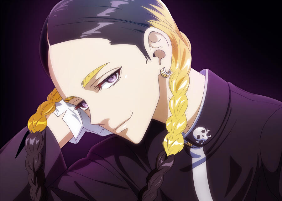 Art trade with muizuha_art on IG! 🧬💜💀✨